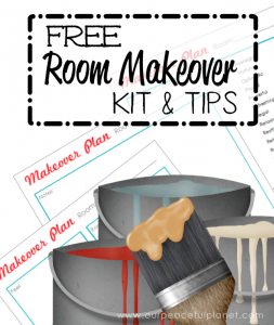 Room Makeover Free Printable Kit | Our Peaceful Planet