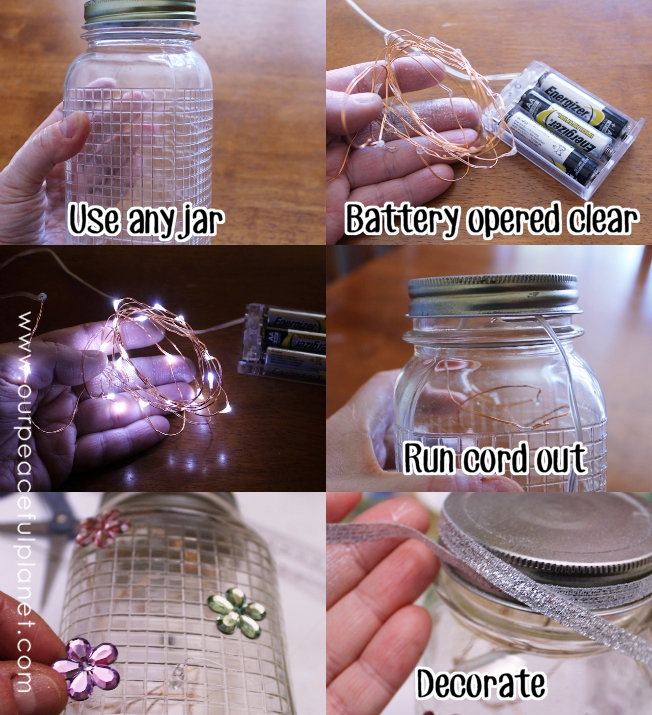 It's Easy to Make DIY Twinkle Lights in Jars!