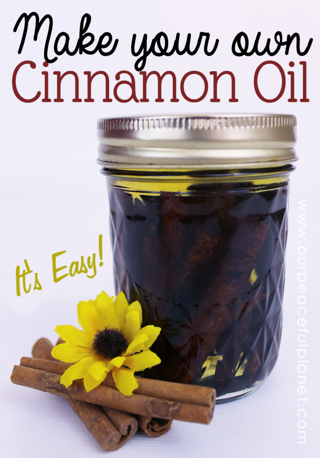 how to make cinnamon oil out of ground cinnamon