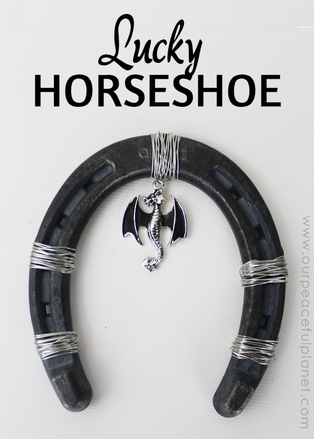 DIY Lucky Horseshoe Decor Our Peaceful