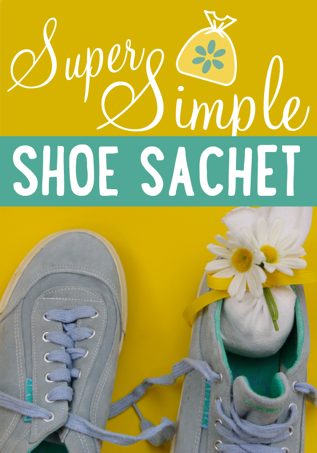 Get Rid of Smelly Shoes with NoSew Simple DIY Sachets!