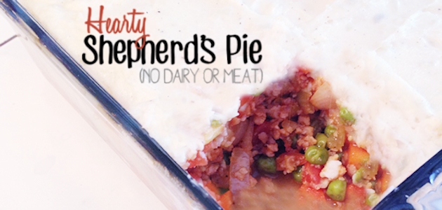 Hearty Vegan Shepherd’s Pie (No Dairy or Meat)