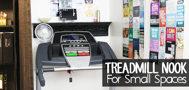 Treadmill Nook Create A Fun Exercise Corner