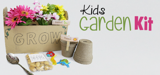 Make a Pretend Kids Garden Kit