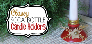 DIY Candle Holders From Plastic Soda Bottles 12b