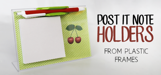 Post-It Note Holder Photo Frame 