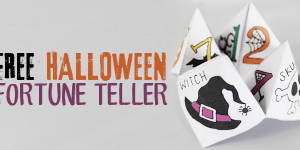 Free Halloween Cootie Catcher Template