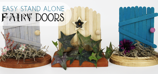 Easy Stand Alone Fairy Doors