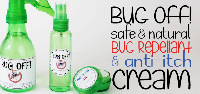 Natural Bug Spray Repellant & Anti-Itch Cream