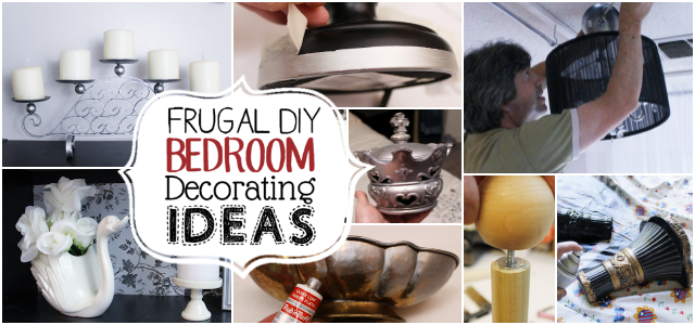 Looking for frugal DIY bedroom decorating ideas? We've got a lot of them to inspire you! You'll be amazed at what you can do with things you already have.