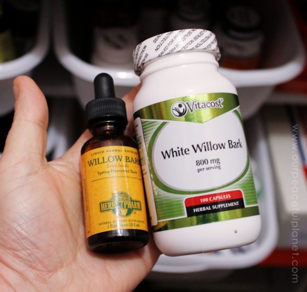 Herbal Aspirin White Willow Bark