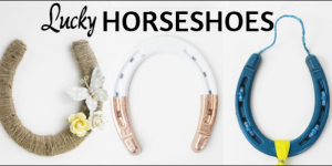 Bring Luck To Your Home! DIY Lucky Horseshoe Decor