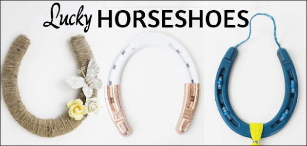 Bring Luck To Your Home! DIY Lucky Horseshoe Decor