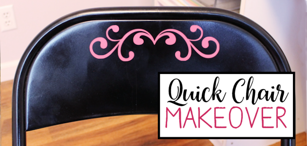 How To: Easy DIY Folding Chair Makeover - Curbly