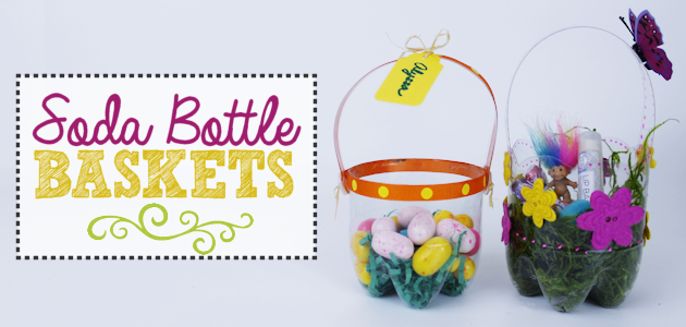 Plastic Bottle DIY Easter Baskets