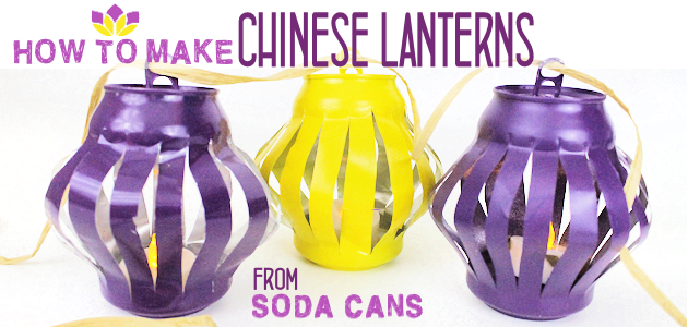 How to Make Chinese Lanterns from Soda Cans