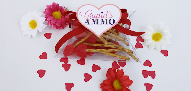 Pretzel & Gummy Heart Valentine Gift Idea