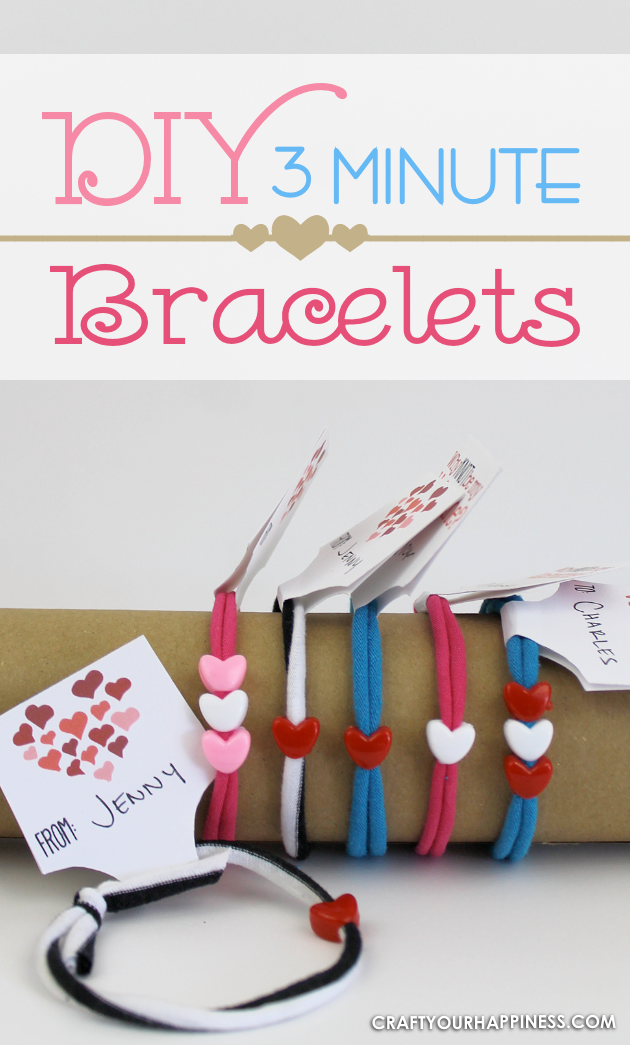 3 Minute DIY Bracelets