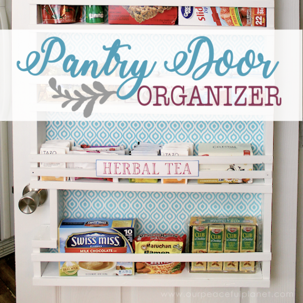 Build a Beautiful and Affordable Pantry Door Organizer