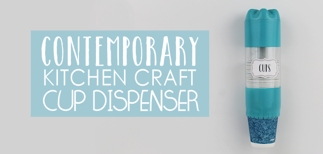 Contemporary Kitchen Craft Series : Cup Dispenser