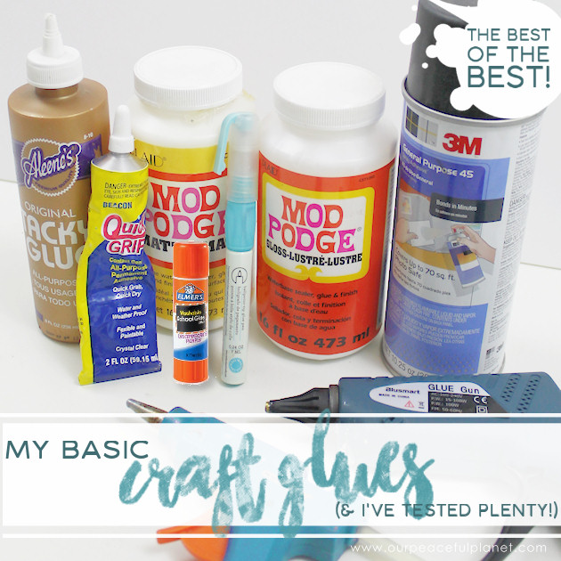 My Favorite Crafting Supplies: Craft Glue