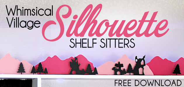 How to Make Whimsical Paper Town Shelf Sitters for Pennies!