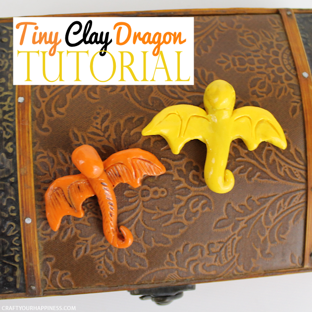 How to Make the Cutest Little Clay Dragon