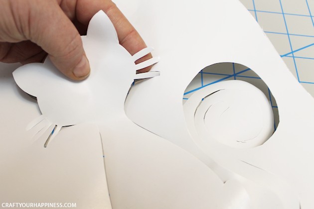 Making stencils from contact paper is cheap, lets you cut your own designs, you can make really big stencils and best of all, the stencil stays in place!