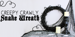 Creepy Crawly DIY Halloween Wreath