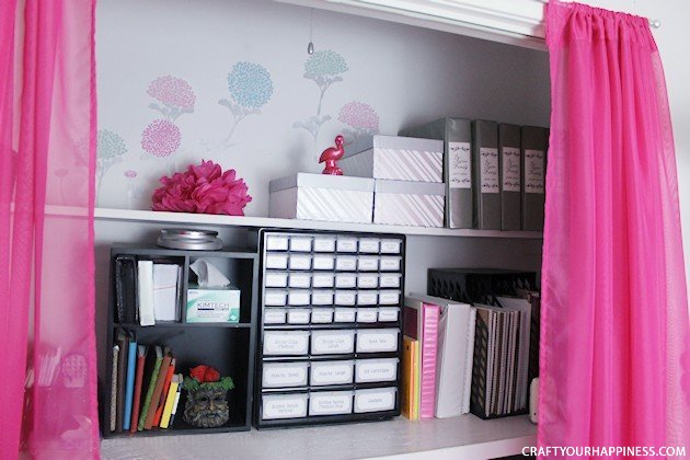 I guarantee you've never seen DIY home office ideas like this! Transform your space into a whimsical place to be and your work vibe will never be the same!