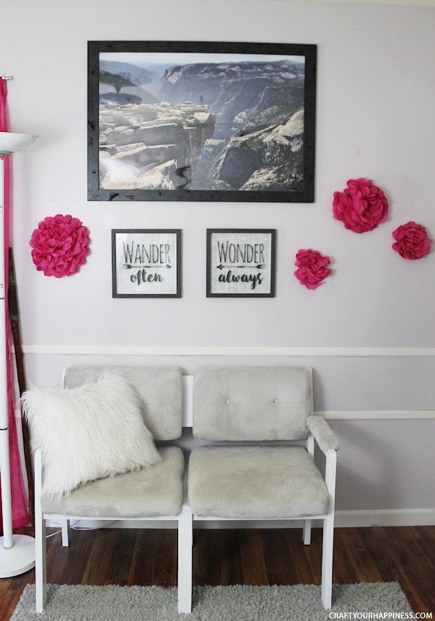 I guarantee you've never seen DIY home office ideas like this! Transform your space into a whimsical place to be and your work vibe will never be the same!