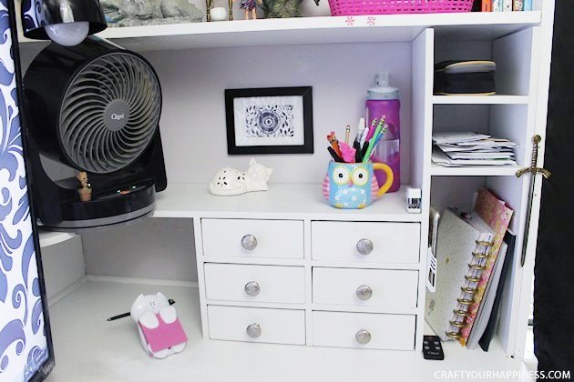 I guarantee you've never seen DIY home office ideas like this! Transform your space into a whimsical place to be and your work vibe will never be the same!