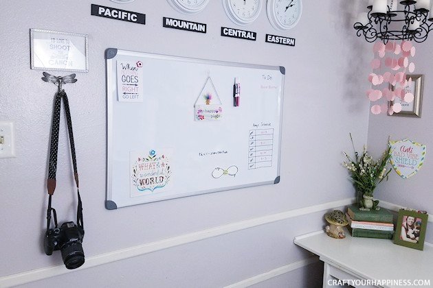 Easily Make a Large DIY Dry Erase Board