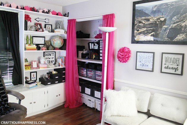 I guarantee you've never seen DIY home office ideas like this! Transform your space into a whimsical place to be and your work vibe will never be the same!