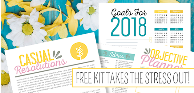 Casual Resolutions Kit 2018 : How to Make Goal Setting Fun!