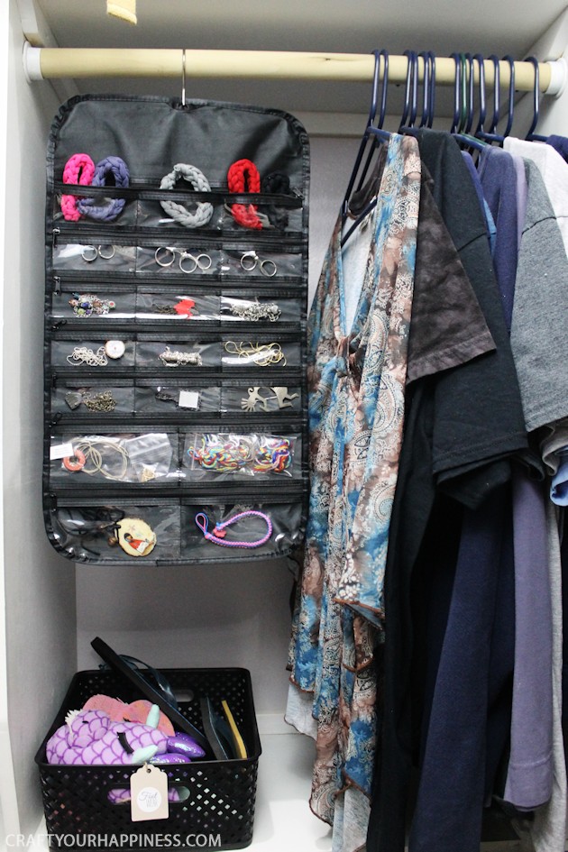 Do you need some closet organizer ideas on a budget? Want to make your closet look special? Look how we fixed up our DIY closet shelving (from our last post) to not only make it hold more, but also look spectacular! Plus, you can download our free printable bin tags.