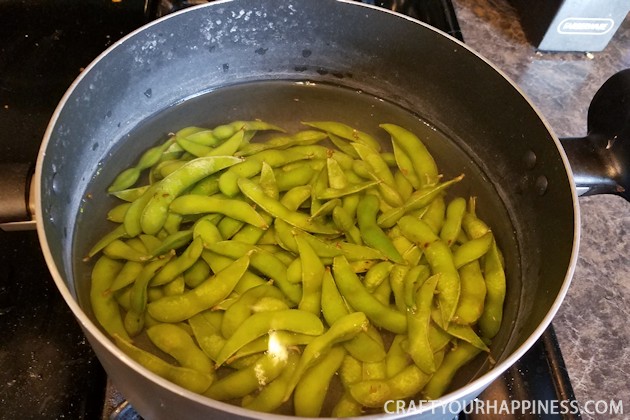 Edamame is a surprisingly quick, delicious and healthy snack that's also fun to eat! Kids will love it too. High in protein and essential vitamins.