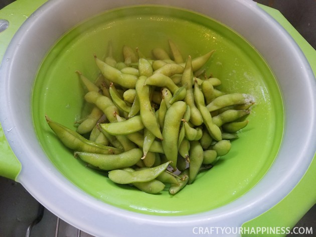 Edamame is a surprisingly quick, delicious and healthy snack that's also fun to eat! Kids will love it too. High in protein and essential vitamins.