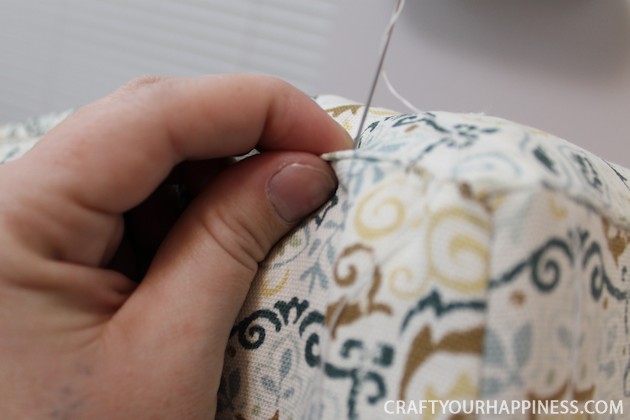 We'll show you how to repair a recliner cushion... the non-removable kind! This one had some doggie damage but you can also recover just for a new look!