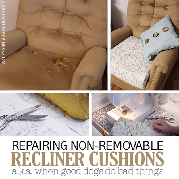 How To Repair A Recliner Cushion Aka, How To Repair Sofa Foam