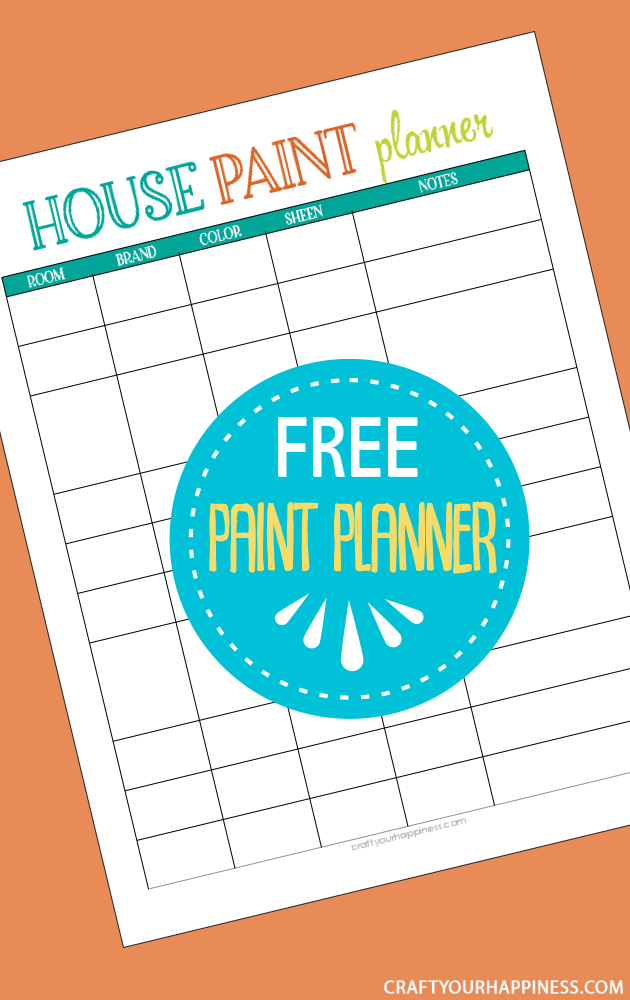 Use this awesome trick to test out different paint colors for your walls without painting swatches directly onto them! PLUS download a FREE paint planner!