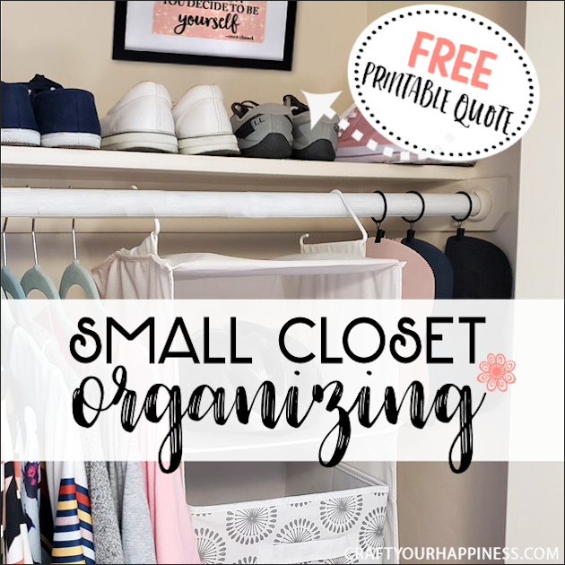 If you're someone blessed with a closet that just too tiny, we've got a few small closet organizing ideas to help make the most of your space.