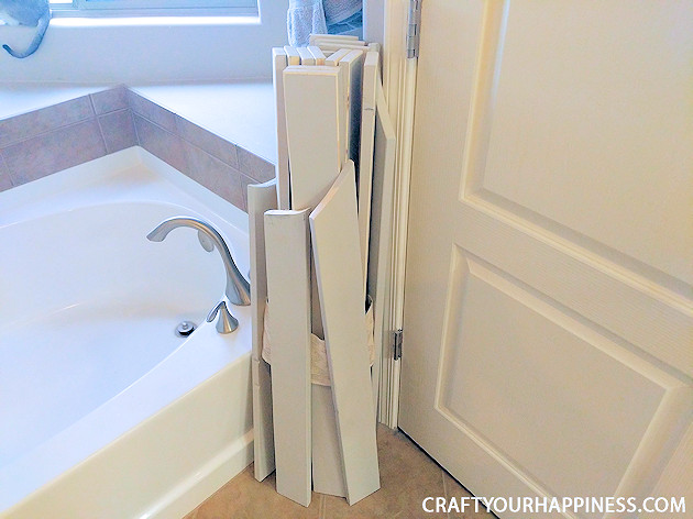 How To Make A Beautiful Removable Bathtub Cover