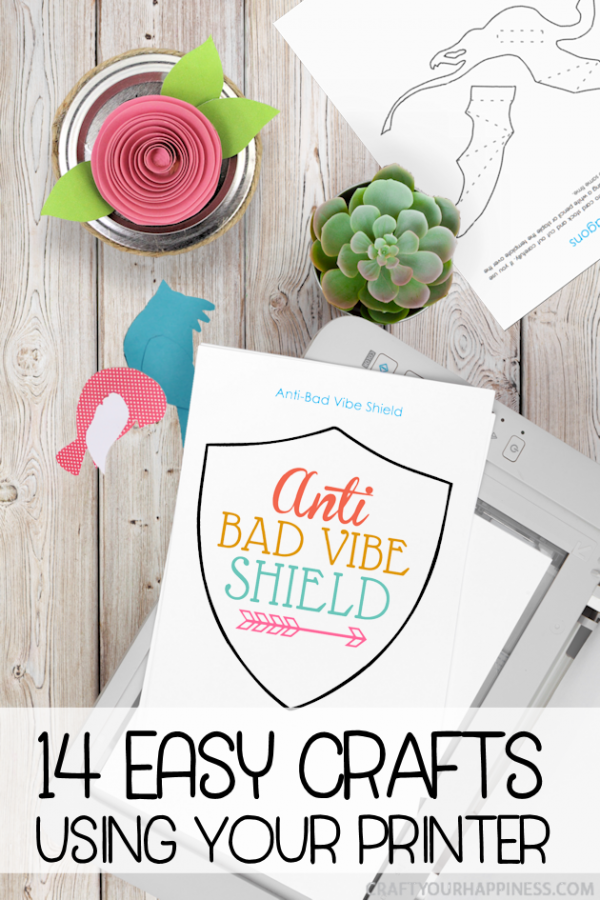 14 Easy Crafts You Can Do Using a Printer