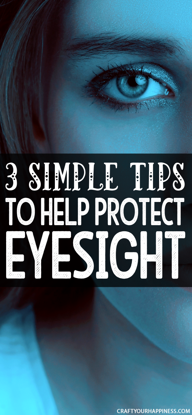 You need to protect your eyesight as you get older. Prevention is best but here are three natural ways that can help and possibly improve your eyesight.