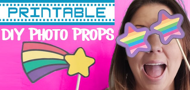 The internet is great but don't forget to socialize in real life. Grab our free photo booth prop printables for a get-together to reconnect with family/friends!