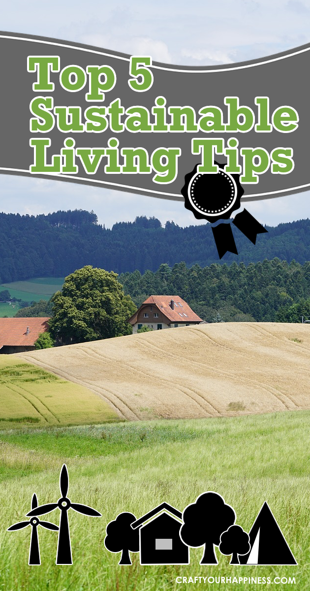 Here are some sustainable living tips for those who might not know where to start. Even small changes make a big difference!