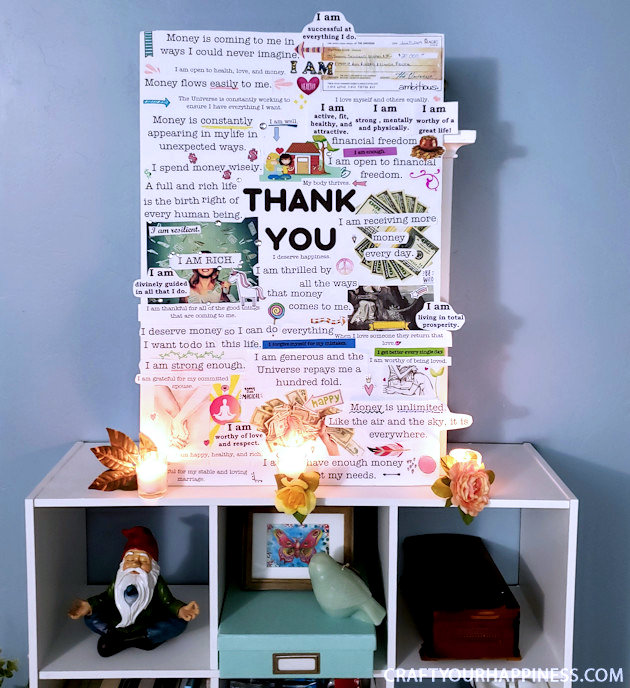 Learn how to make a vision board which is a fun creative way to assist in your goals and dreams. You could host a Vision Board Party with family or friends!