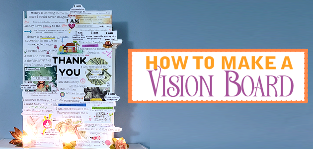 How To Make A DIY Vision Board - Dream Green DIY