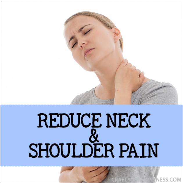 Here are some tips to help Reduce Neck and Shoulder Pain often caused by lifestyle factors like how we sit, work or stand during the day as well as stress.